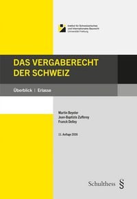 Produktbild: Das Vergaberecht der Schweiz