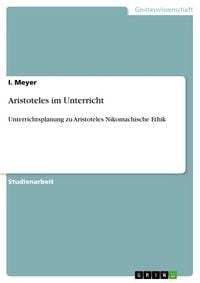 Produktbild: Aristoteles im Unterricht