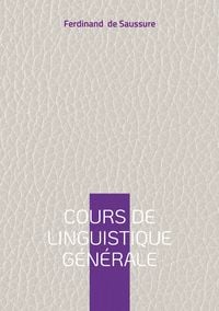Produktbild: Cours de linguistique g&eacute;n&eacute;rale