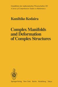 Produktbild: Complex Manifolds & Deformatio