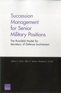 Produktbild: Succession Management for Senior Military Positions