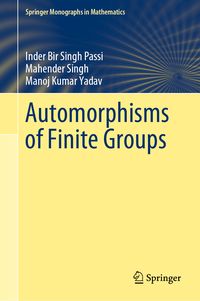 Produktbild: Automorphisms of Finite Groups