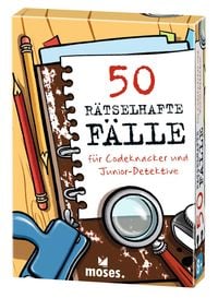 Produktbild: 50 r&auml;tselhafte F&auml;lle f&uuml;r Codeknacker und Junior-Detektive