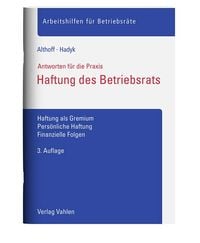 Produktbild: Haftung des Betriebsrats