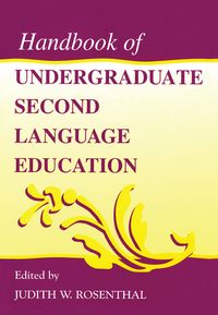 Produktbild: Handbook of Undergraduate Second Language Education
