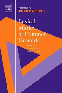 Produktbild: Lexical Markers of Common Grounds