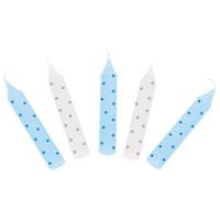 Produktbild: Geburtstagskerzen-Set, blau gepunktet (f&uuml;r Geburtstagskr&auml;nze 106,Geburtstagskr&auml;nze 108,55985,60721,60726,60706)