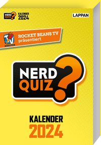 Bild vom Artikel Rocket Beans TV – Nerd Quiz-Kalender 2024 mit Fragen rund um Games, Filme und Popkultur vom Autor Gregor Kartsios