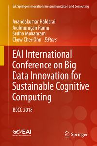 Produktbild: EAI International Conference on Big Data Innovation for Sustainable Cognitive Computing
