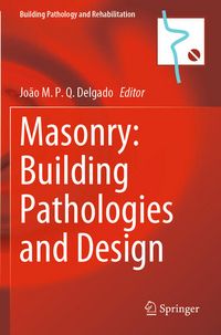 Produktbild: Masonry: Building Pathologies and Design