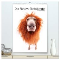 Produktbild: Der Fisheye Tiere Kalender (hochwertiger Premium Wandkalender 2026 DIN A2 hoch), Kunstdruck in Hochglanz