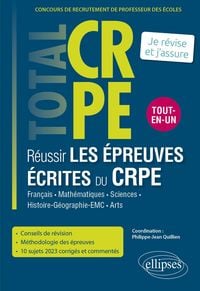 Produktbild: R&eacute;ussir les &eacute;preuves &eacute;crites du CRPE