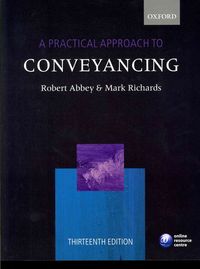Produktbild: A Practical Approach to Conveyancing