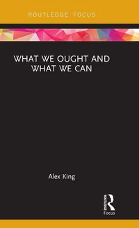 Produktbild: What We Ought and What We Can