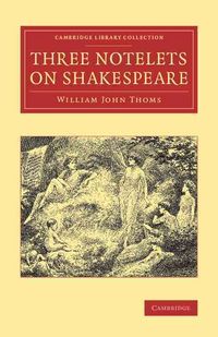 Produktbild: Three Notelets on Shakespeare