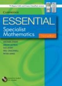 Produktbild: Evans, M: Essential Specialist Mathematics with Student CD-R