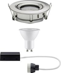 Produktbild: Paulmann Nova Bad-Einbauleuchte LED GU10 7W IP65 Eisen (geb&uuml;rstet)