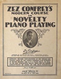 Produktbild: Zez Confrey's Modern Course in Novelty Piano Playing
