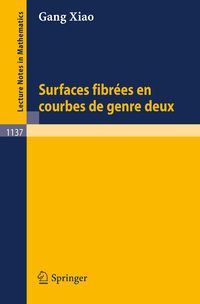 Produktbild: Surfaces fibrees en courbes de genre deux