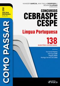 Produktbild: Como passar concursos CEBRASPE -L&iacute;ngua Portuguesa