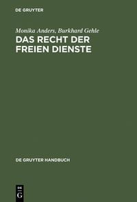 Produktbild: Das Recht der freien Dienste
