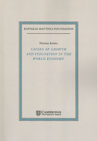 Produktbild: Causes of Growth and Stagnation in the World Economy