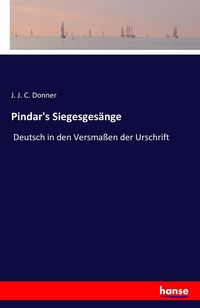 Produktbild: Pindar's Siegesges&auml;nge