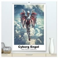 Produktbild: Cyborg Engel (hochwertiger Premium Wandkalender 2026 DIN A2 hoch), Kunstdruck in Hochglanz