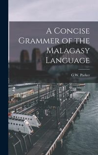 Produktbild: A Concise Grammer of the Malagasy Language