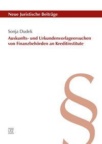Produktbild: Auskunfts- und Urkundenvorlageersuchen von Finanzbeh&ouml;rden an Kreditinstitute