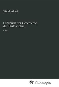 Produktbild: Lehrbuch der Geschichte der Philosophie