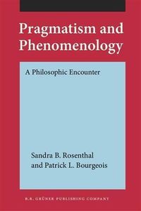 Produktbild: Pragmatism and Phenomenology