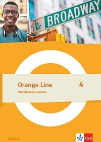 Produktbild: Orange Line 4 Grundkurs. Workbook mit Audios Klasse 8