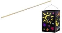 Produktbild: URSUS Laternenbastelset "Sonne, Mond & Sterne"
