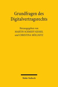 Produktbild: Grundfragen des Digitalvertragsrechts
