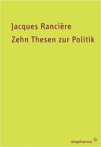 Produktbild: Zehn Thesen zur Politik