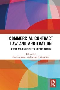 Produktbild: Commercial Contract Law and Arbitration