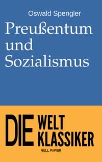 Produktbild: Preu&szlig;entum und Sozialismus