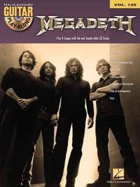 Produktbild: Megadeth - Guitar Play-Along Volume 129 Book/Online Audio