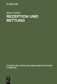 Produktbild: Rezeption und Rettung
