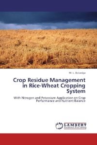 Produktbild: Dotaniya, M: Crop Residue Management in Rice-Wheat Cropping