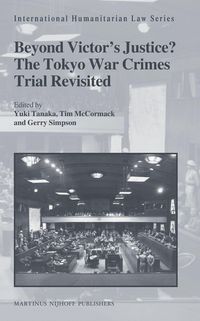 Produktbild: Beyond Victor's Justice? the Tokyo War Crimes Trial Revisited