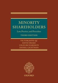 Produktbild: Minority Shareholders: Law, Practice, and Procedure
