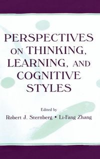 Produktbild: Perspectives on Thinking, Learning, and Cognitive Styles