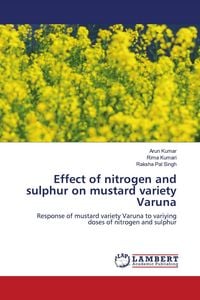 Produktbild: Effect of nitrogen and sulphur on mustard variety Varuna
