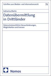 Produktbild: Daten&uuml;bermittlung in Drittl&auml;nder