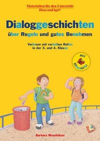 Produktbild: Dialoggeschichten &uuml;ber Regeln und gutes Benehmen / Silbenhilfe