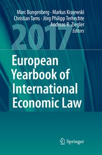 Produktbild: European Yearbook of International Economic Law 2017