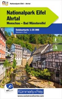 Produktbild: K&uuml;mmerly+Frey Outdoorkarte Deutschland 19 Nationalpark Eifel, Ahrtal 1:35.000