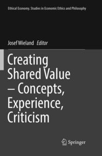 Bild vom Artikel Creating Shared Value – Concepts, Experience, Criticism vom Autor Josef Wieland